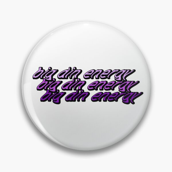 Item preview, “BIG DIN ENERGY” Sticker designed and sold by KitKatCorner.