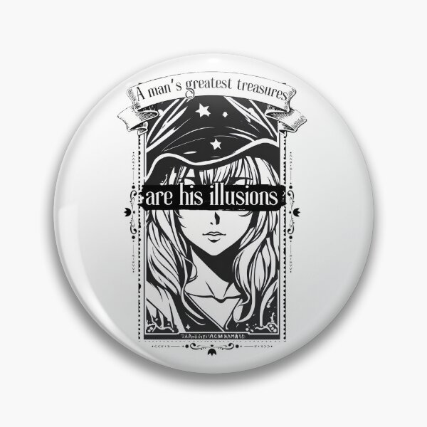 Item preview, A Man's Greatest Treasures 4K Anime Stamp Black and White Manga Art Premium Anime Girl Illustration designed and sold by L-A-Legacy.