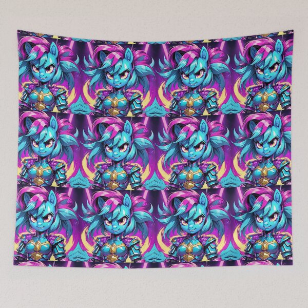 Item preview, Cartoon Cute Angry Pony  designed and sold by NeutrinoJem.