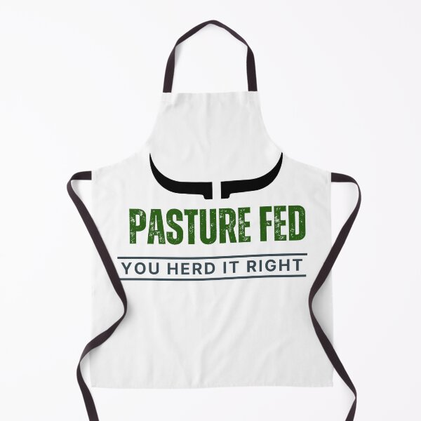 Item preview, "Pasture Fed - You Heard It Right" T-Shirt and Graphic Design designed and sold by DesignsbySimons.