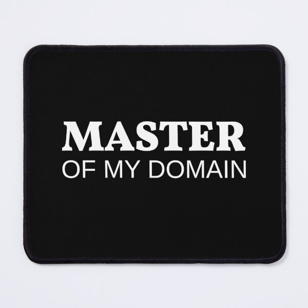 Item preview, Master of My Domain Iconic Phrase Sitcom Fan  designed and sold by The Junto Shop.
