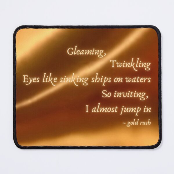 Item preview, Taylor Swift's Gold Rush Poster designed and sold by Lucy Marrett.