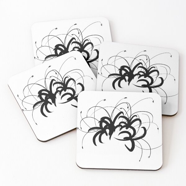 Item preview, Manjusaka different location black designed and sold by Leeh-designs.