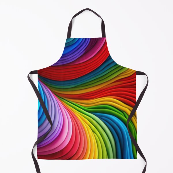 Item preview, Cheerful Plasticine Rainbow Noodles designed and sold by Walls & Time.