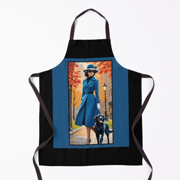 Item preview, JACQUELINE KENNEDY WALKING DOG IN PARK FANTASY ART designed and sold by PatriotCat.