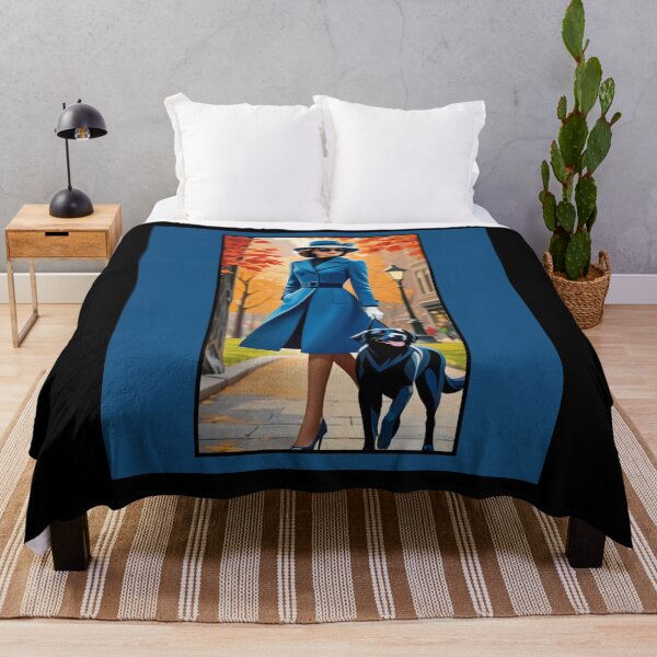 Item preview, JACQUELINE KENNEDY WALKING DOG IN PARK FANTASY ART designed and sold by PatriotCat.