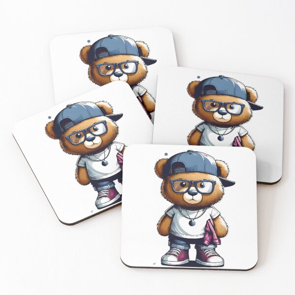 Item preview, Intellectual urban bear with urban style designed and sold by moni0490.