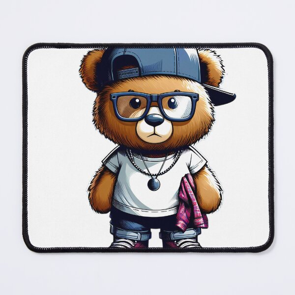 Item preview, Intellectual urban bear with urban style designed and sold by moni0490.