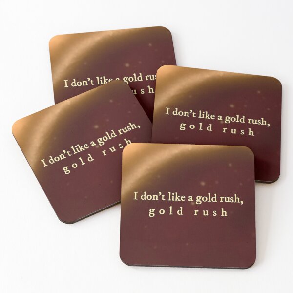 Item preview, Taylor Swift's Gold Rush Poster designed and sold by Lucy Marrett.