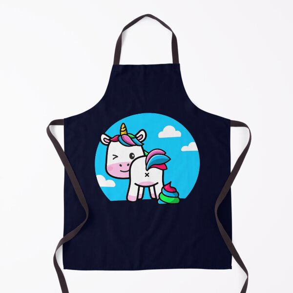 Item preview, Cheeky unicorn rainbow poop designed and sold by messy-nessie.