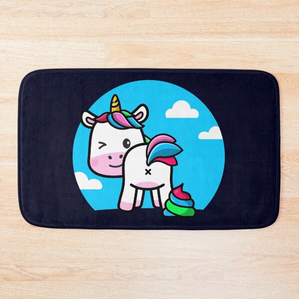 Item preview, Cheeky unicorn rainbow poop designed and sold by messy-nessie.