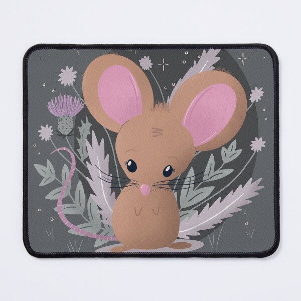 Item preview, Wee Sleekit Cowrin Timrous Beastie - Little Field Mouse designed and sold by illustrations by debs.