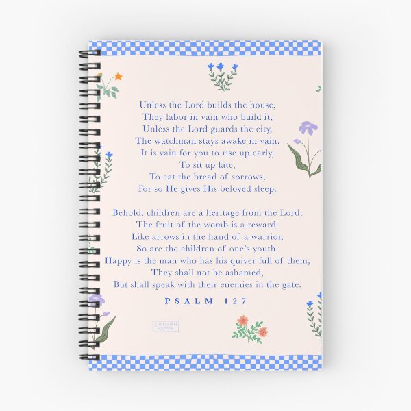 Item preview, Psalm 127 designed and sold by Christian  Krabbe.