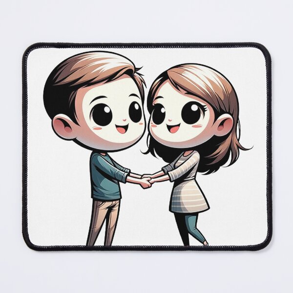 Item preview, happy couple designed and sold by The-Crazy-Thing.