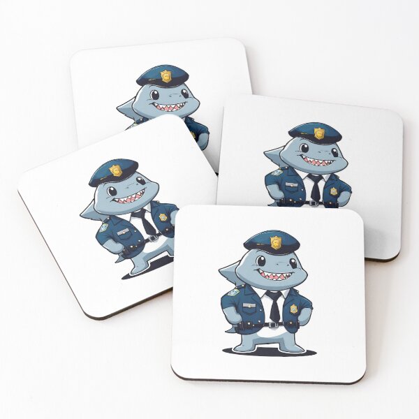 Item preview, Police Shark Classic designed and sold by Majestic Paws.