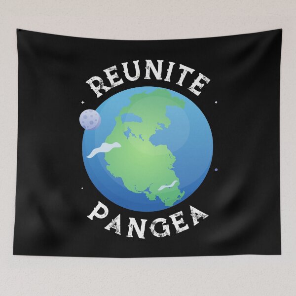 Item preview, Reunite Pangea (on dark colors) designed and sold by messy-nessie.