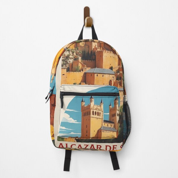 Item preview, Alcazar of Segovia Spain Tourism Vintage Poster designed and sold by TravelersGems.