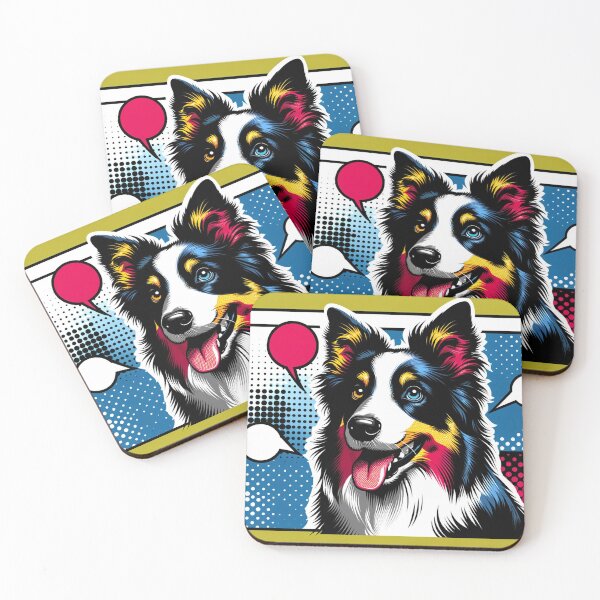 Item preview, Border Collie Comic - Pop Art Perfection designed and sold by hiddenlayers.