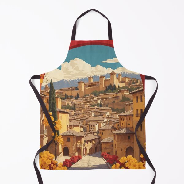 Item preview, Alhambra Pamplona Spain Tourism Vintage Poster 3 designed and sold by TravelersGems.