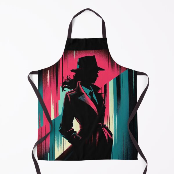 Item preview, Private Detective Woman Figure [neo noir, neon] designed and sold by RESToRAPTOR.