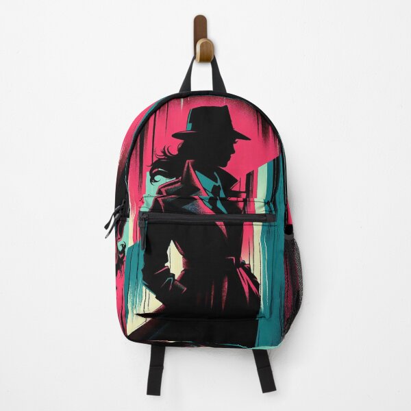 Item preview, Private Detective Woman Figure [neo noir, neon] designed and sold by RESToRAPTOR.