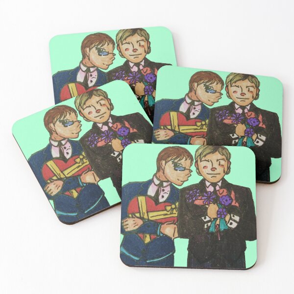 Item preview, Smiling Couple with Gifts designed and sold by MargoMargan.