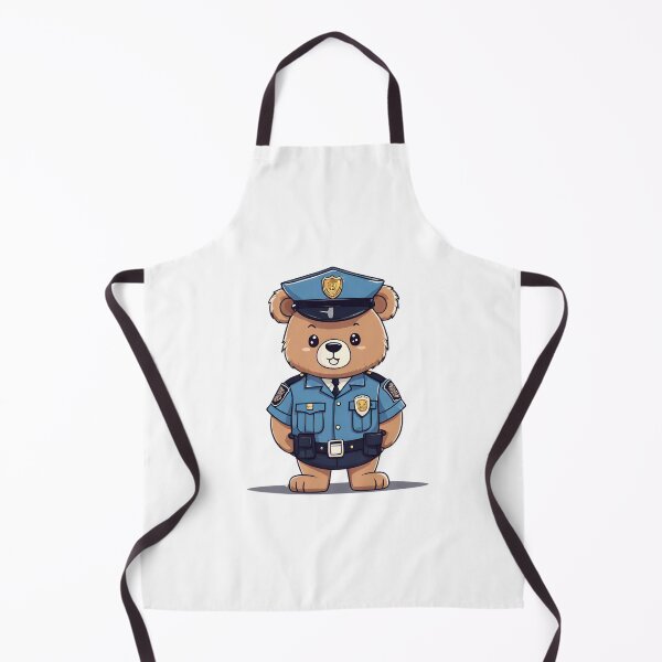 Item preview, Police Bear Classic designed and sold by Majestic Paws.