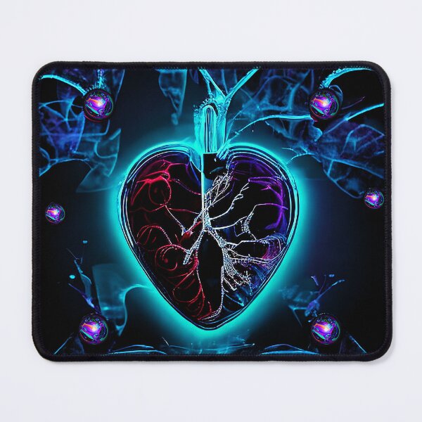 Item preview, Glowing Glass Heartbeat designed and sold by Pebbledrops.