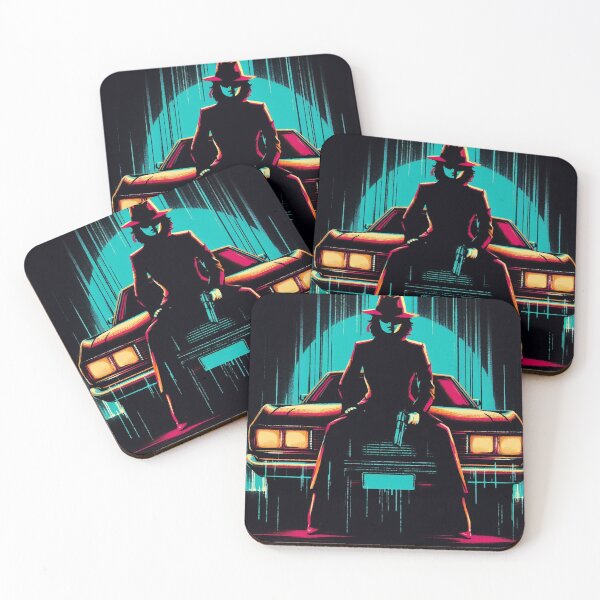 Item preview, Mafia Woman on the Car [neo noir, neon] designed and sold by RESToRAPTOR.
