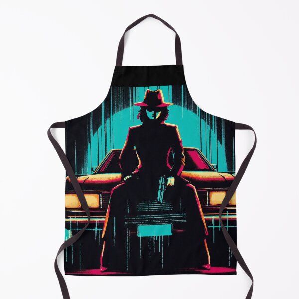 Item preview, Mafia Woman on the Car [neo noir, neon] designed and sold by RESToRAPTOR.