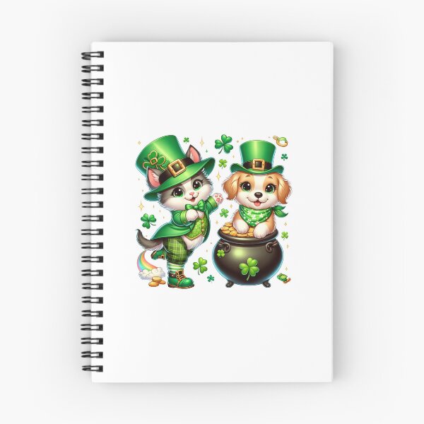 Item preview, Adorable Animals Celebrating St. Patrick's Day designed and sold by creativechaster.