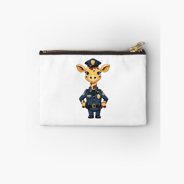 Item preview, Police Giraffe Classic designed and sold by Majestic Paws.