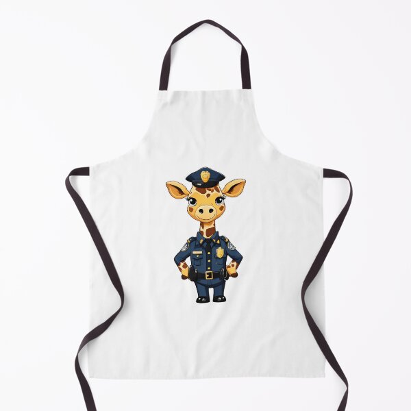 Item preview, Police Giraffe Classic designed and sold by Majestic Paws.