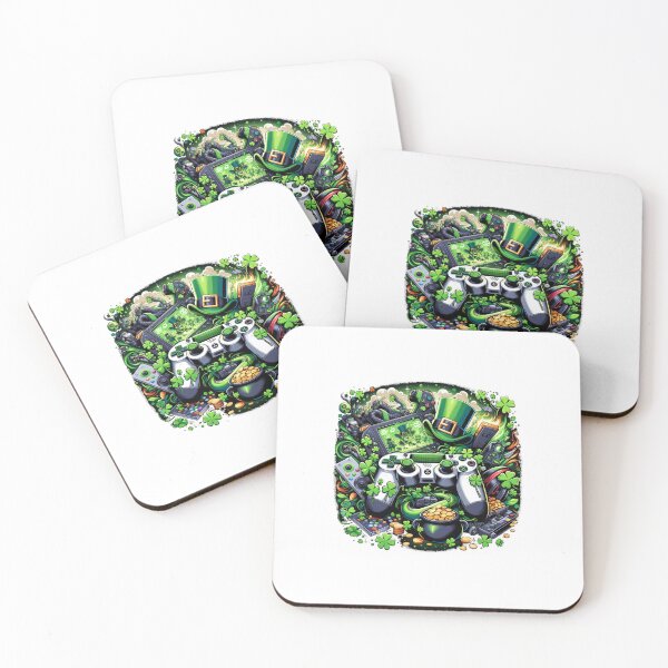 Item preview, Gaelic Gamer St. Patrick's Day Themed Gaming Gea designed and sold by creativechaster.