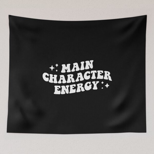 Item preview, Main Character Energy  designed and sold by kaicloudy.