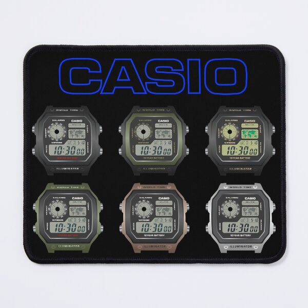 Item preview, Casio AE1200 Vector Lineup designed and sold by RadDadArt.