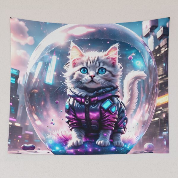 Item preview, Cybercat Ready for Exploring designed and sold by Totally4Ryo.