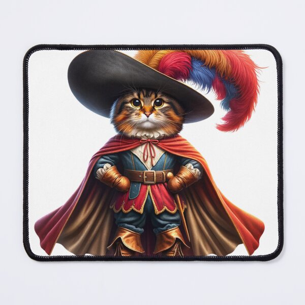 Item preview, Feline Musketeer designed and sold by HomeAndHope.
