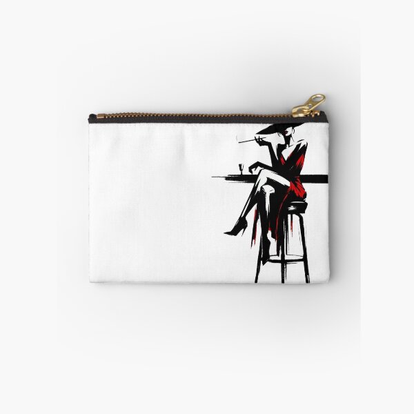 Item preview, Femme Fatale Sits on a High Bar Stool [Noir, Crime] designed and sold by RESToRAPTOR.