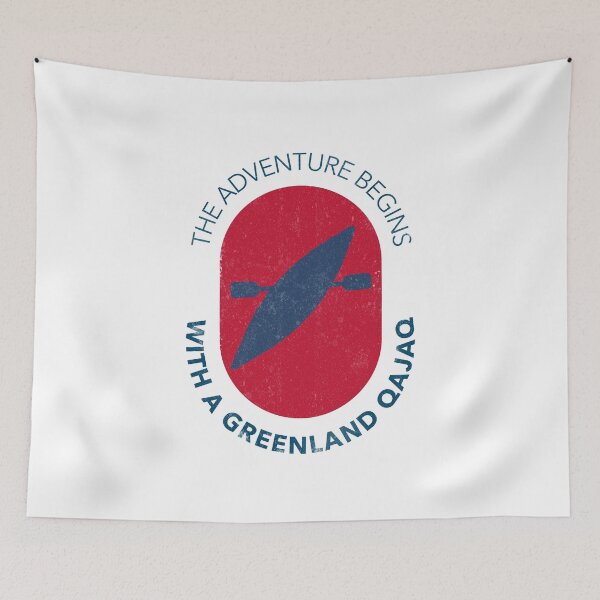 Item preview, Greenland Qajaq Kayak Arctic Advetures designed and sold by GraTEEtude.