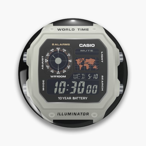 Item preview, Beige Casio AE1200 Concept V2 designed and sold by RadDadArt.