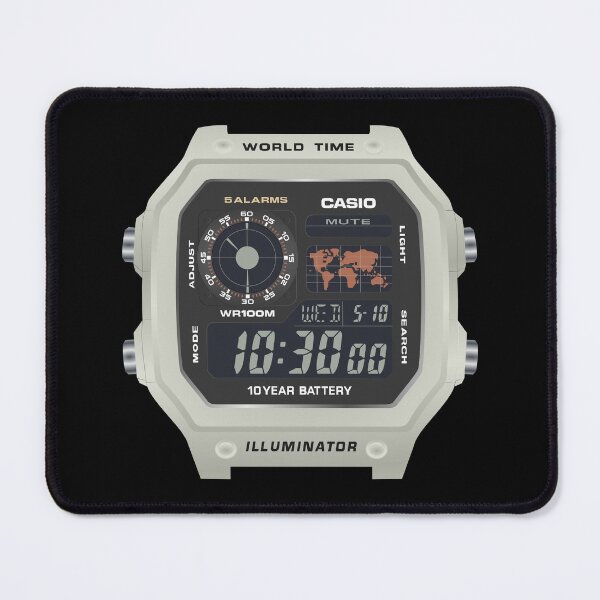 Item preview, Beige Casio AE1200 Concept V2 designed and sold by RadDadArt.