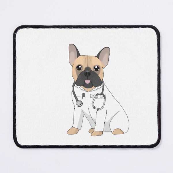 Item preview, Doctor French Bulldog designed and sold by KobiusDesigns.