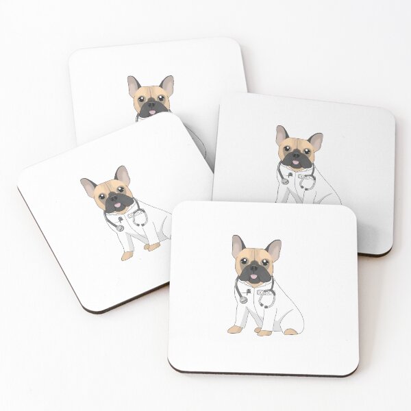 Item preview, Doctor French Bulldog designed and sold by KobiusDesigns.