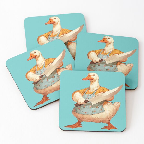 Item preview, Goose with a Knife designed and sold by Muggers-Inc.