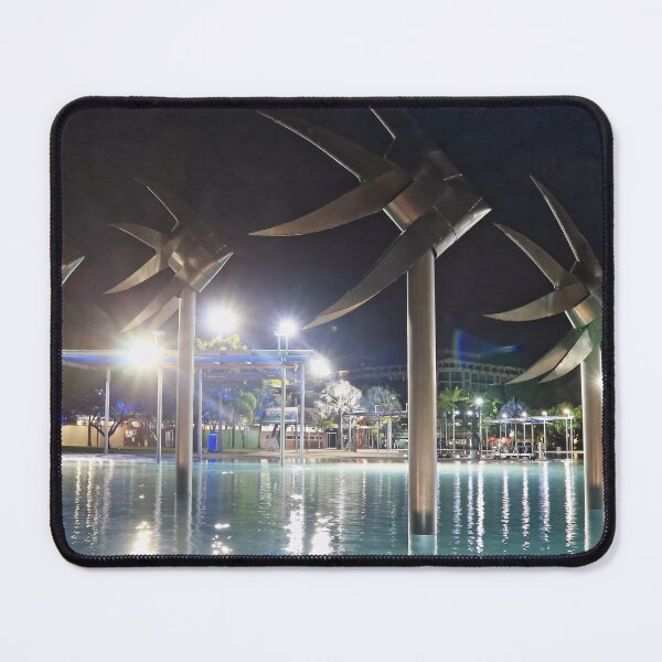 Item preview, Cairns Esplanade Lagoon at Night designed and sold by Randell Burke.