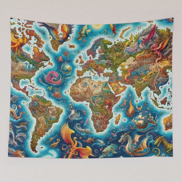 Item preview, Mythical Cartography: An Atlas of Fantasy designed and sold by Shams-Studio.
