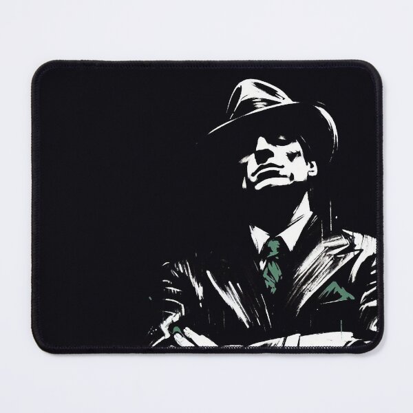Item preview, Mafia Boss in a Green Tie [Noir, Crime] designed and sold by RESToRAPTOR.