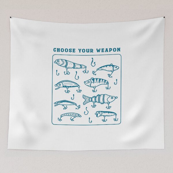 Item preview, Choose Your Fishing Lures designed and sold by ethnicdrawing.