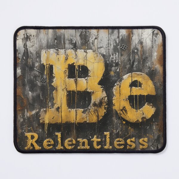Item preview, Be Relentless designed and sold by Sototos® ⭐⭐⭐⭐⭐.